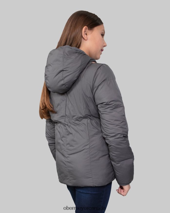 Obermeyer Teen Jackie Puffy Jacket PT4J699 Clothing Coal