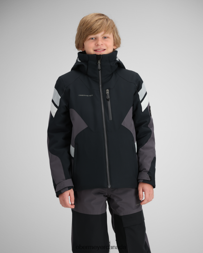 Obermeyer Teen Mach 14 Jacket PT4J529 Clothing Black