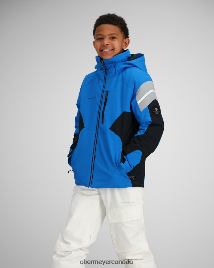 Obermeyer Teen Mach 14 Jacket PT4J531 Clothing Cosmic Blue