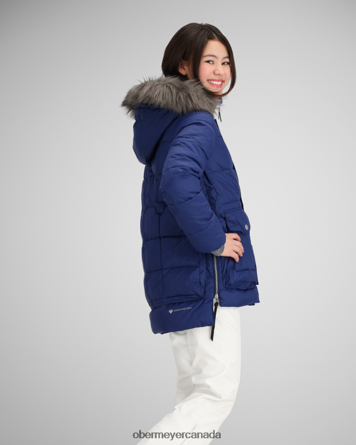 Obermeyer Teen Meghan Jacket PT4J637 Clothing Navy