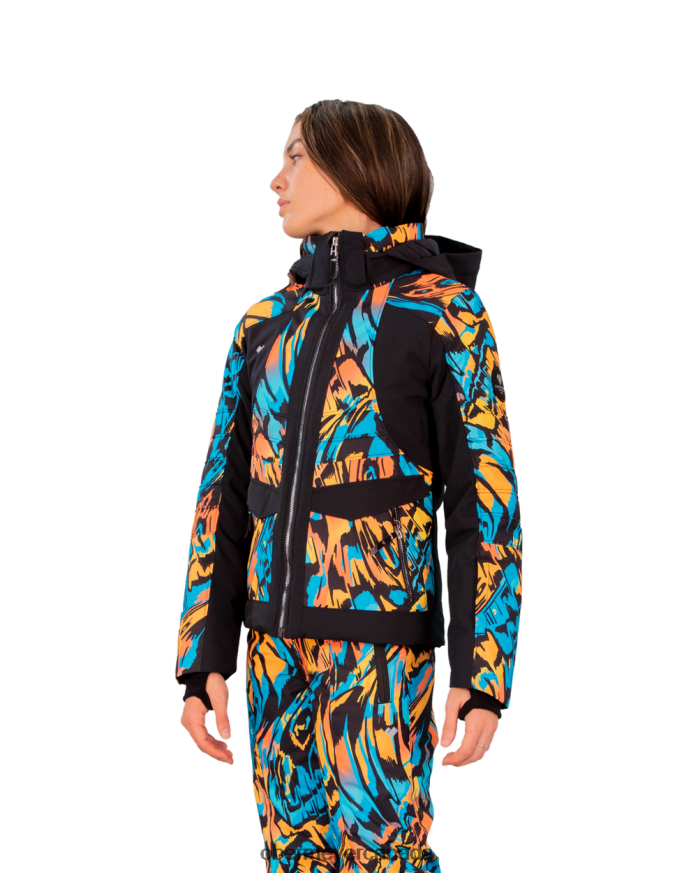 Obermeyer Teen Rayla Jacket PT4J591 Clothing Swirl-Wind