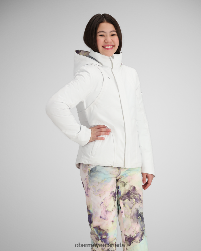 Obermeyer Teen Rylee Jacket PT4J600 Clothing White