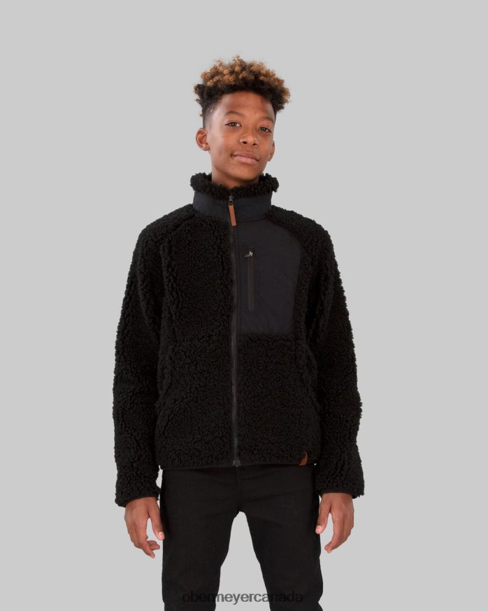 Obermeyer Teen TB Landry Sherpa Jacket PT4J703 Clothing Black