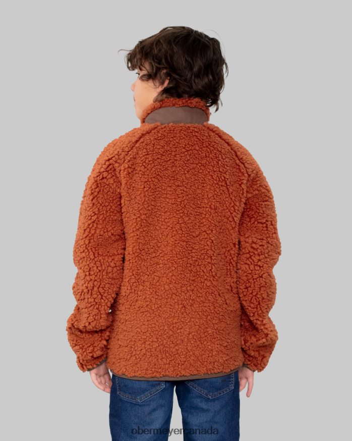 Obermeyer Teen TB Landry Sherpa Jacket PT4J705 Clothing Terracotta
