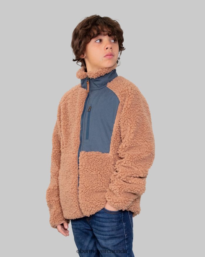 Obermeyer Teen TB Landry Sherpa Jacket PT4J706 Clothing Saddle