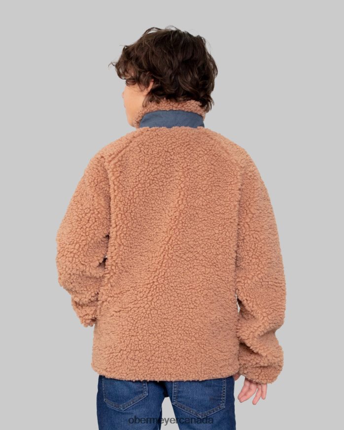 Obermeyer Teen TB Landry Sherpa Jacket PT4J706 Clothing Saddle