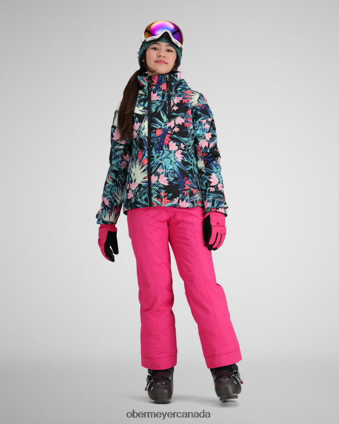Obermeyer Teen Taja Print Jacket PT4J613 Clothing Alohaute