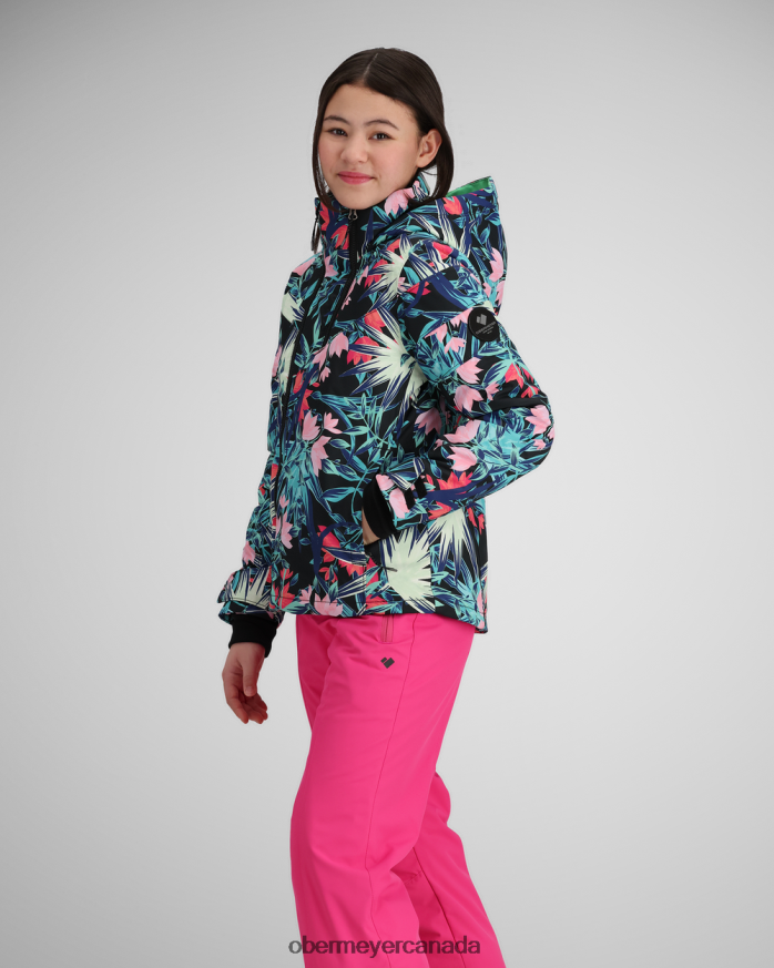 Obermeyer Teen Taja Print Jacket PT4J613 Clothing Alohaute