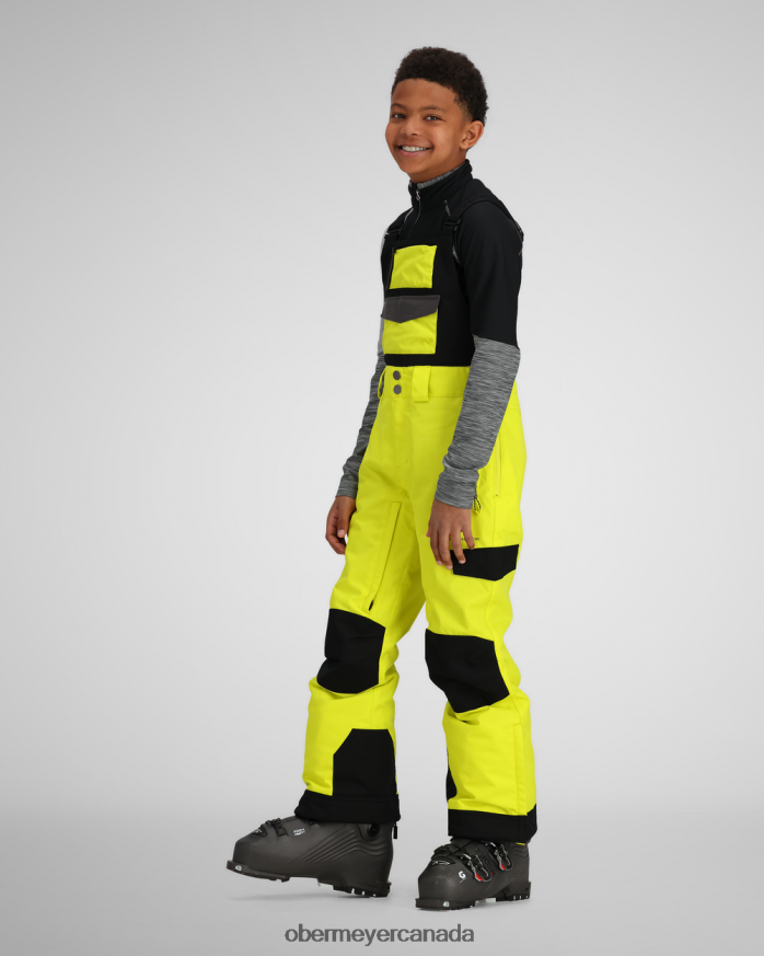 Obermeyer Teen Connor Bib Pant PT4J555 Clothing Electrify