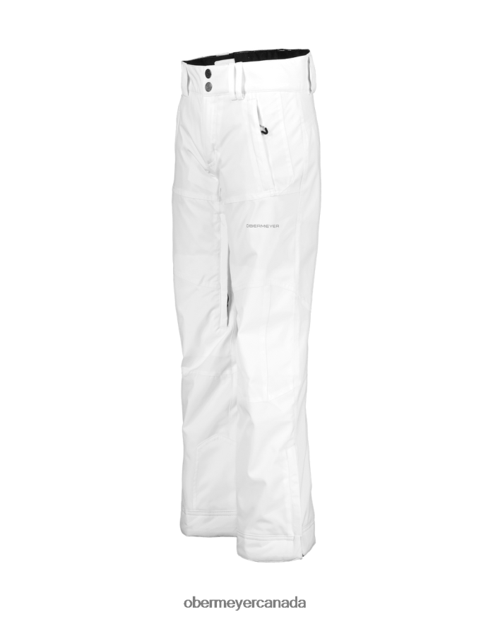 Obermeyer Teen Parker Pant PT4J649 Clothing White