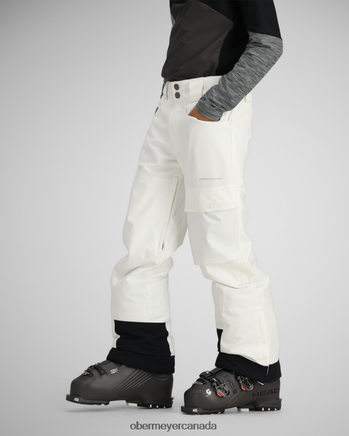 Obermeyer Teen Parker Pant PT4J649 Clothing White