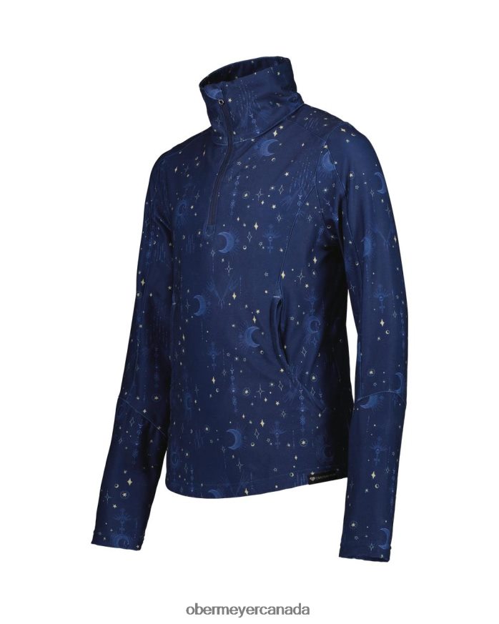 Obermeyer Teen Clara 1/4 Zip Top PT4J680 Clothing My Moon & Stars