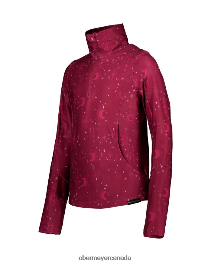 Obermeyer Teen Clara 1/4 Zip Top PT4J682 Clothing After Sunset