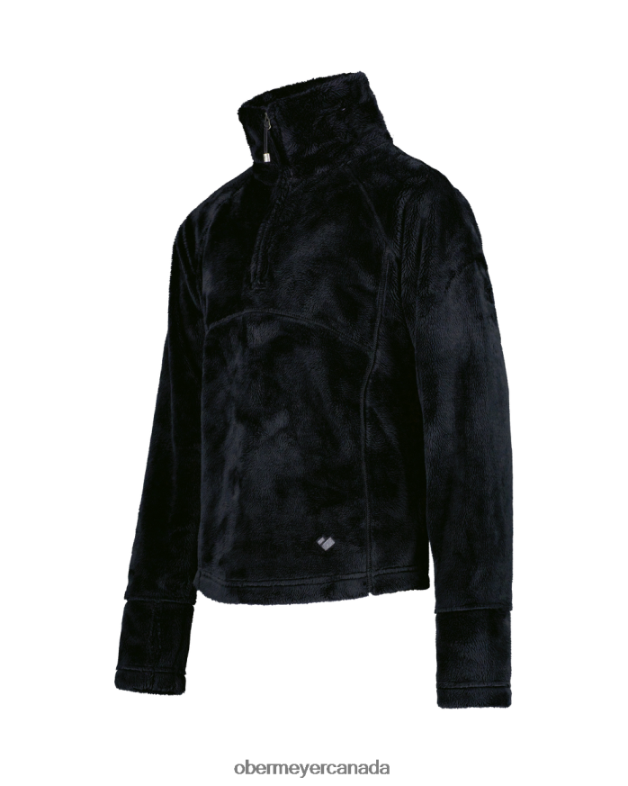 Obermeyer Teen Furry Fleece Top PT4J619 Clothing Black