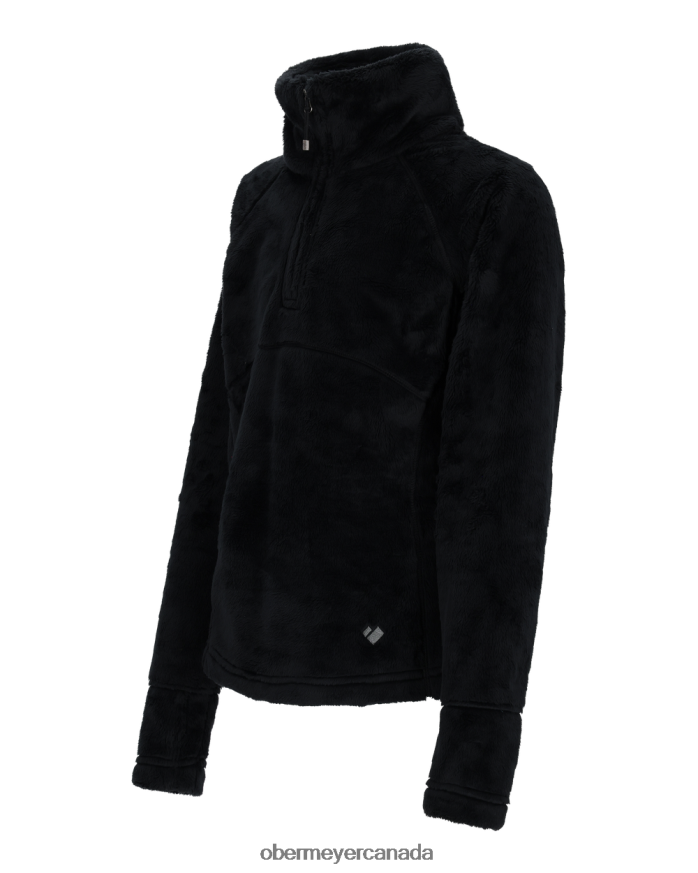 Obermeyer Teen Furry Fleece Top PT4J619 Clothing Black