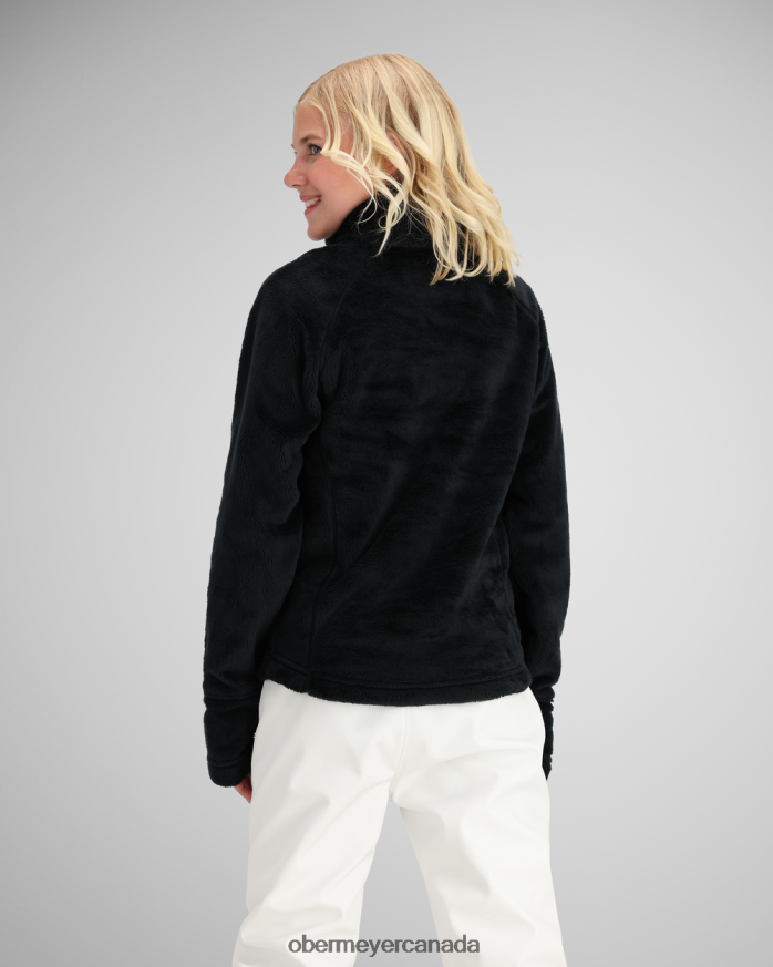 Obermeyer Teen Furry Fleece Top PT4J619 Clothing Black