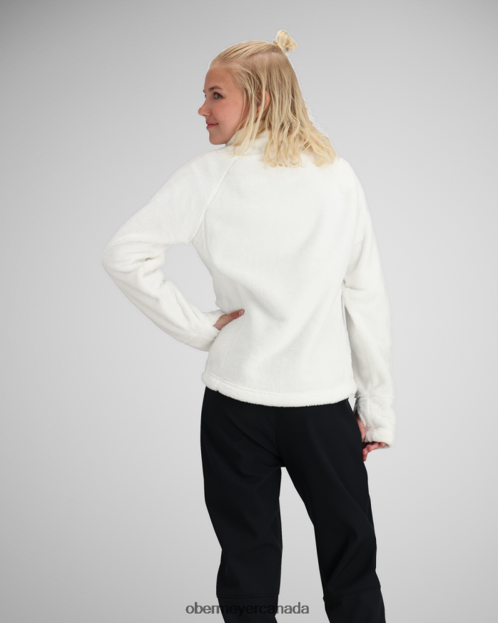 Obermeyer Teen Furry Fleece Top PT4J620 Clothing White