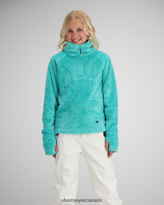 Obermeyer Teen Furry Fleece Top PT4J621 Clothing Off Tropic