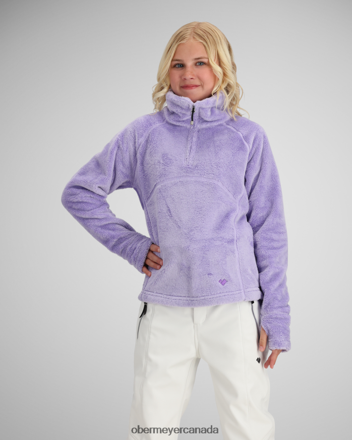 Obermeyer Teen Furry Fleece Top PT4J622 Clothing Pwr Play