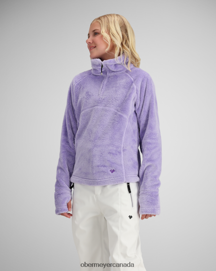 Obermeyer Teen Furry Fleece Top PT4J622 Clothing Pwr Play