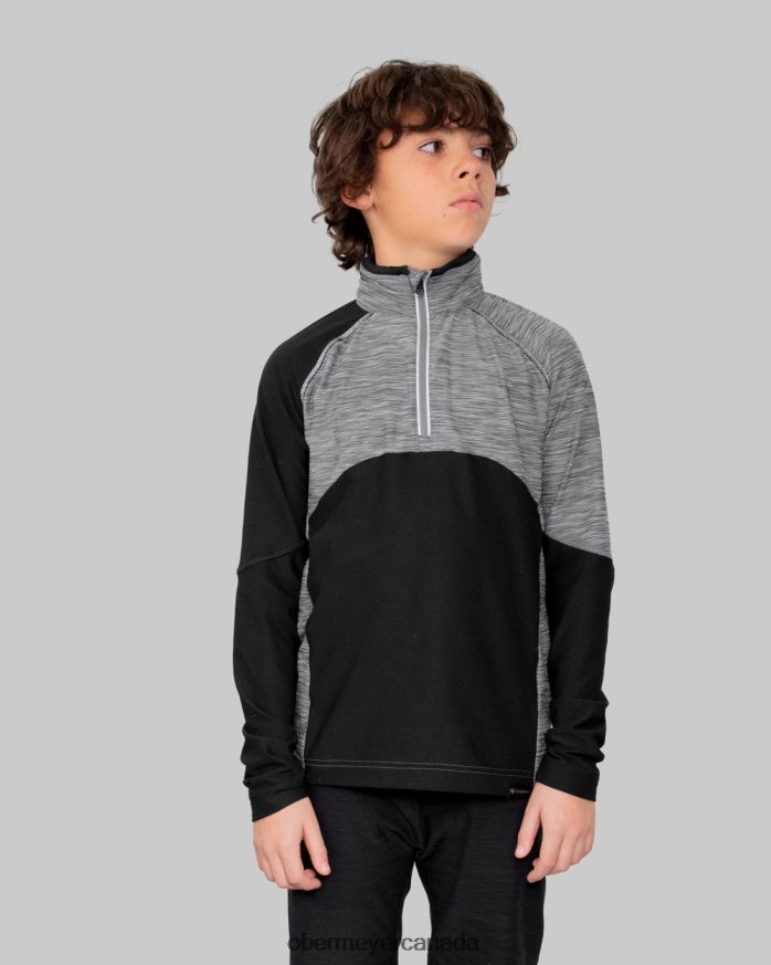 Obermeyer Teen Transport 1/4 Zip PT4J673 Clothing Black