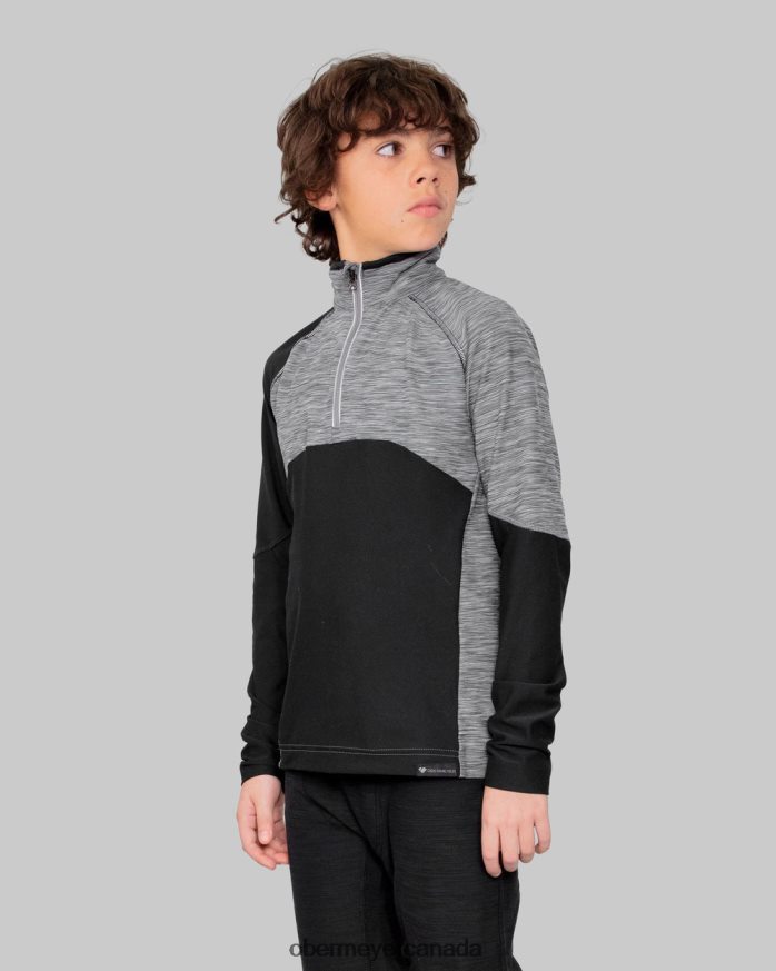 Obermeyer Teen Transport 1/4 Zip PT4J673 Clothing Black