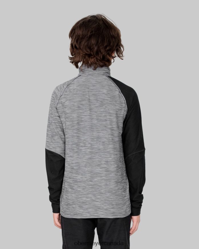 Obermeyer Teen Transport 1/4 Zip PT4J673 Clothing Black