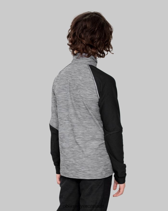 Obermeyer Teen Transport 1/4 Zip PT4J673 Clothing Black