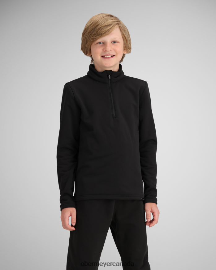 Obermeyer Teen UltraGear 1/4 Zip PT4J635 Clothing Black