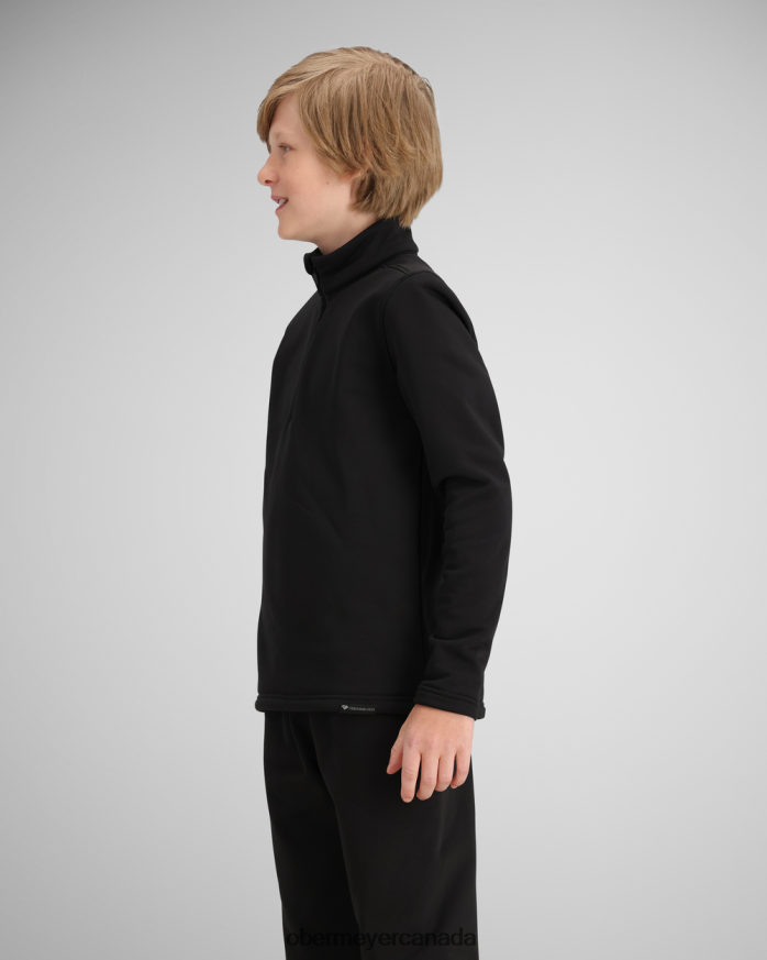 Obermeyer Teen UltraGear 1/4 Zip PT4J635 Clothing Black