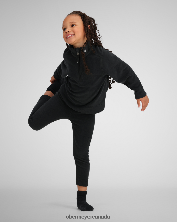 Obermeyer Teen Ultra Gear Zip Top PT4J523 Clothing Black