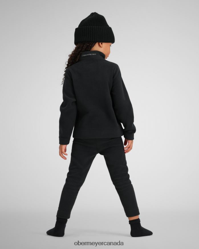 Obermeyer Teen Ultra Gear Zip Top PT4J523 Clothing Black