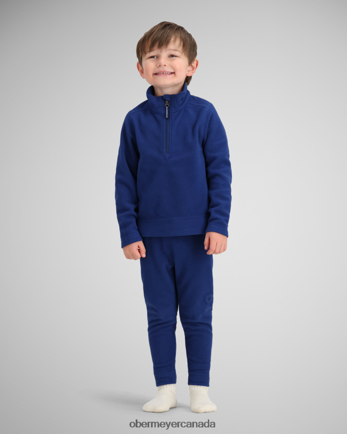 Obermeyer Teen Ultra Gear Zip Top PT4J525 Clothing Navy