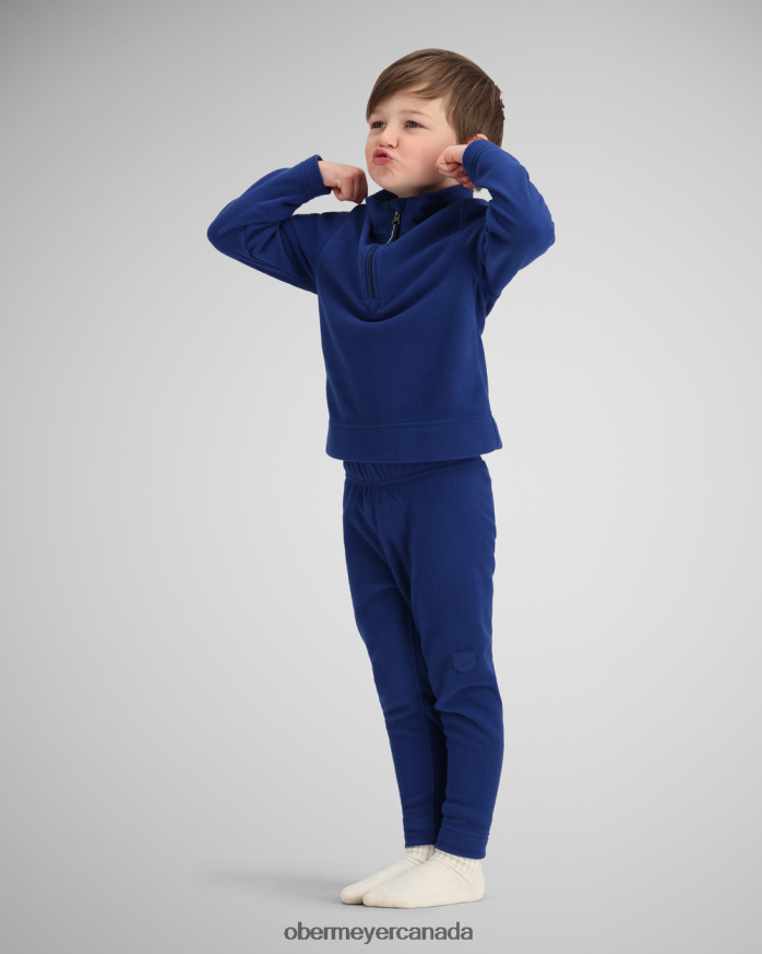 Obermeyer Teen Ultra Gear Zip Top PT4J525 Clothing Navy