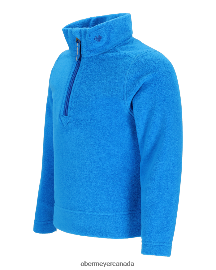 Obermeyer Teen Ultra Gear Zip Top PT4J527 Clothing Cosmic Blue