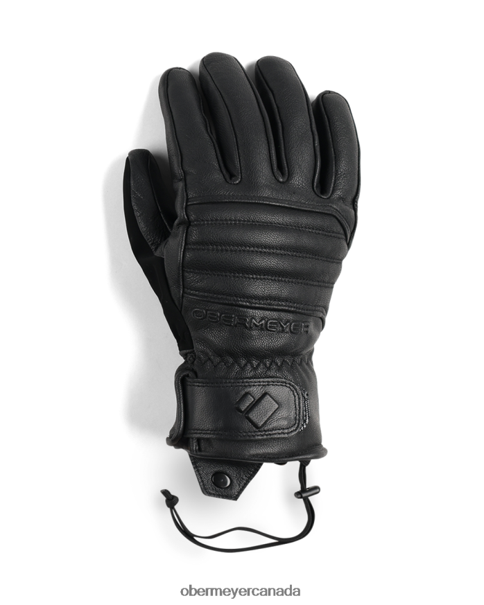 Obermeyer Unisex Leather Glove PT4J466 Accessory Black