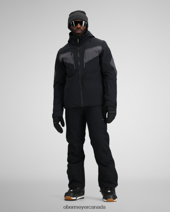 Obermeyer Unisex Charger Elite Jacket PT4J411 Clothing Black