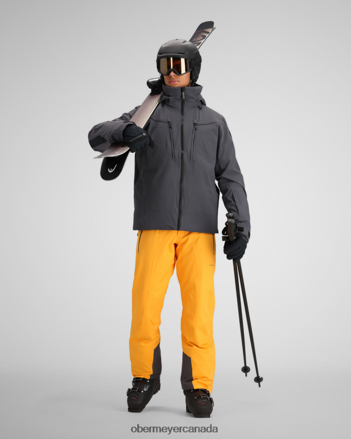 Obermeyer Unisex Charger Elite Jacket PT4J414 Clothing Basalt