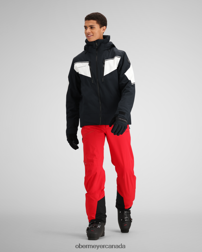 Obermeyer Unisex Charger Jacket PT4J470 Clothing Black