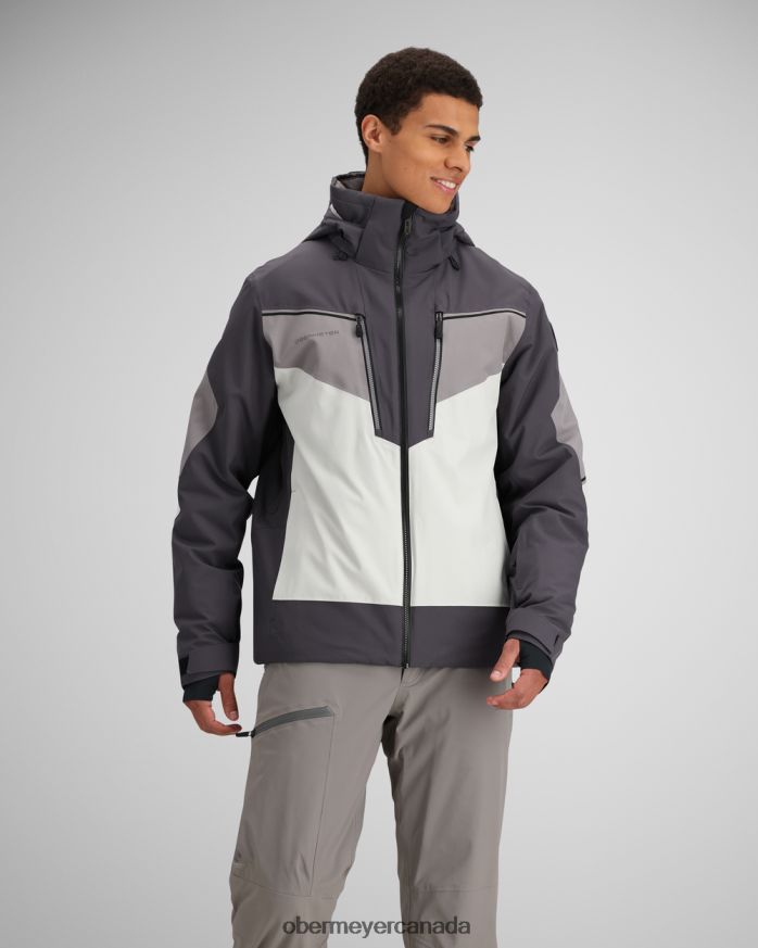 Obermeyer Unisex Charger Jacket PT4J471 Clothing Basalt