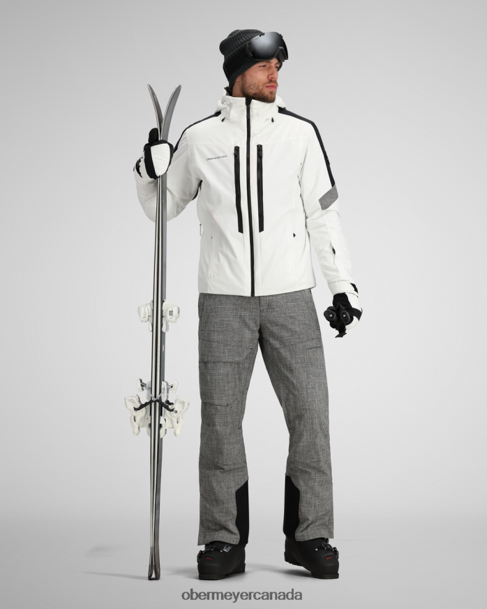 Obermeyer Unisex Fall Line Jacket PT4J406 Clothing White