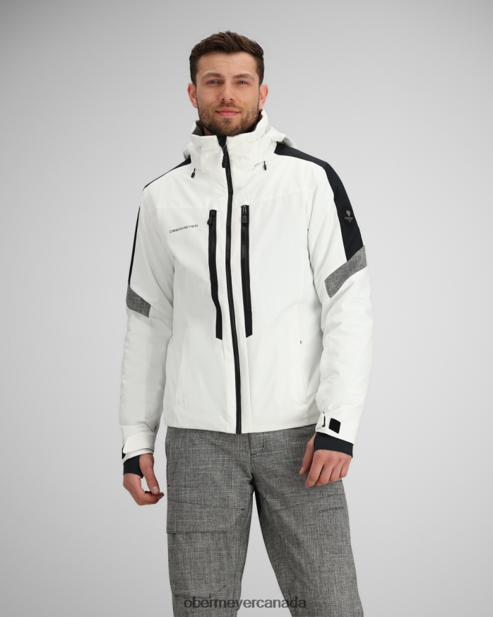 Obermeyer Unisex Fall Line Jacket PT4J406 Clothing White