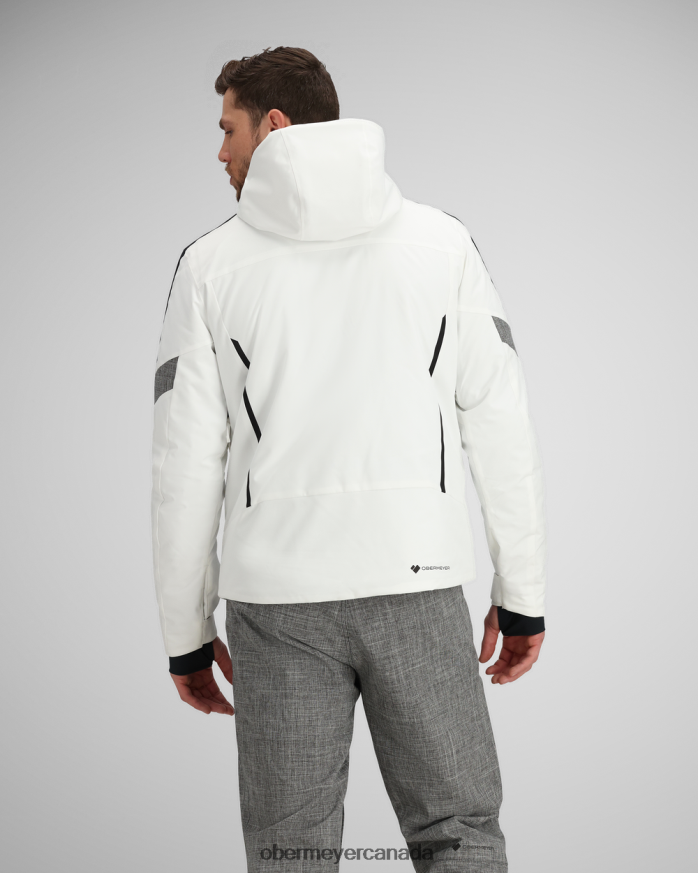 Obermeyer Unisex Fall Line Jacket PT4J406 Clothing White