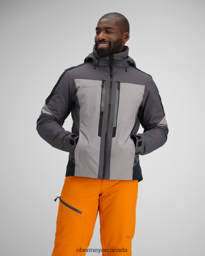 Obermeyer Unisex Fall Line Jacket PT4J409 Clothing Basalt