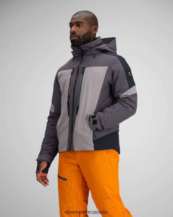 Obermeyer Unisex Fall Line Jacket PT4J409 Clothing Basalt