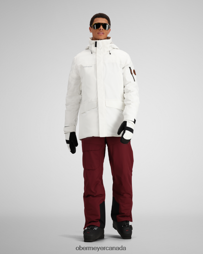 Obermeyer Unisex Ridgeline Jacket PT4J440 Clothing White