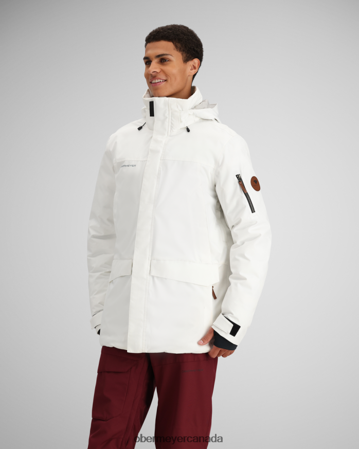 Obermeyer Unisex Ridgeline Jacket PT4J440 Clothing White