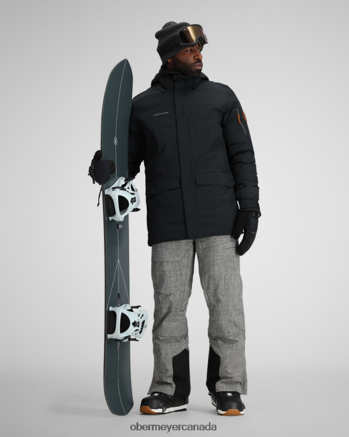 Obermeyer Unisex Ridgeline Jacket PT4J441 Clothing Black