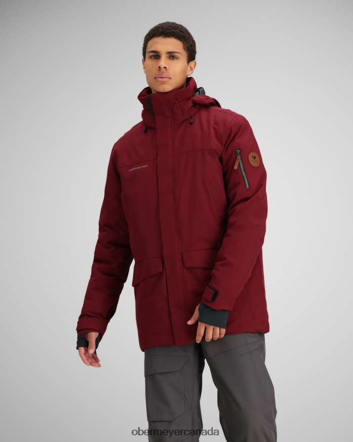 Obermeyer Unisex Ridgeline Jacket PT4J443 Clothing Mars