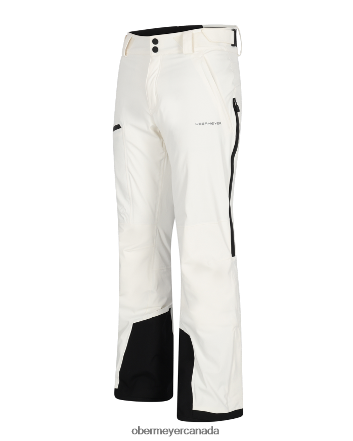 Obermeyer Unisex Chromium Pant PT4J401 Clothing White